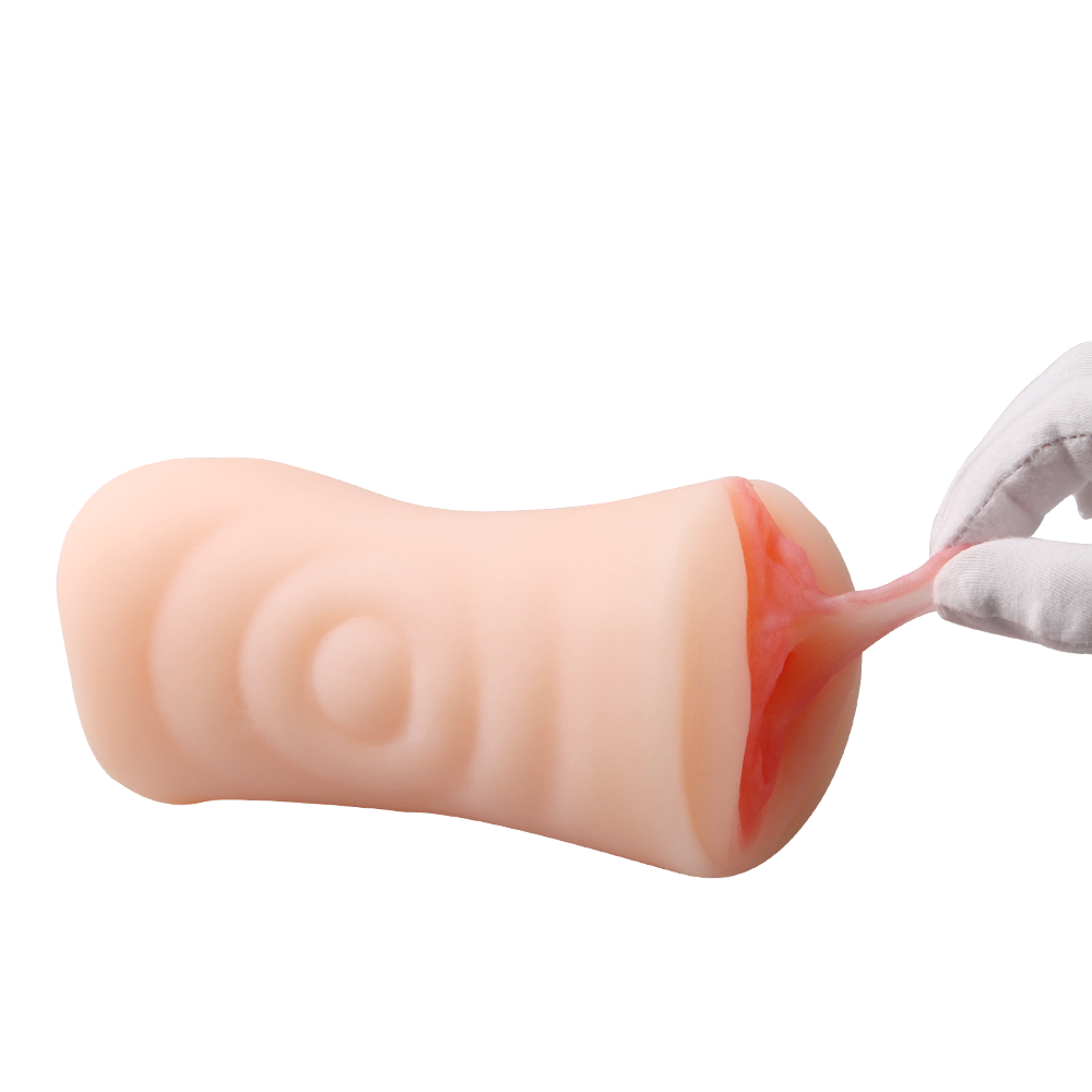 Masturbador Masculino Realista Ano y Vagina Reutilizable - 17 Cm