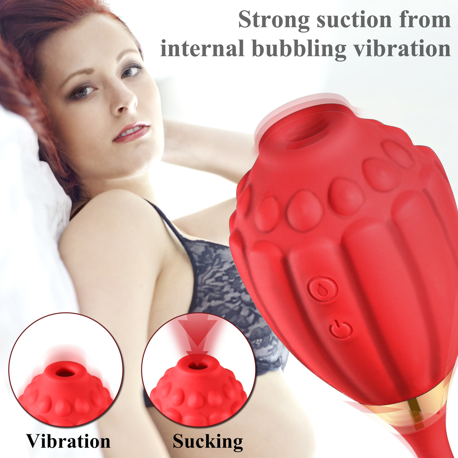 Vibrador Flor con Lengua Plus