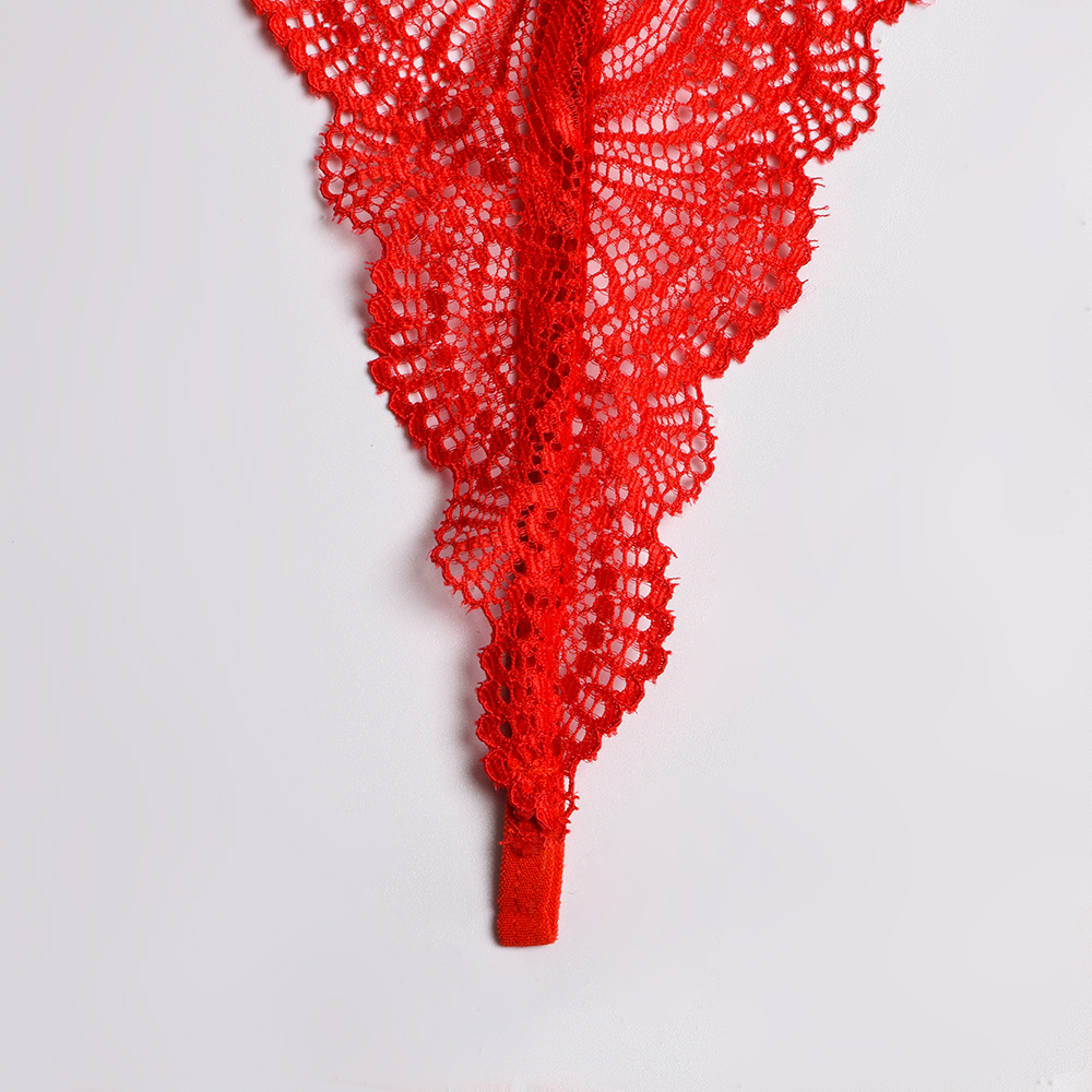 Conjunto Rojo Bralette Portaliga - Talla M y L