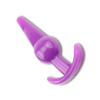 Plug anal de silicona con diseño de ancla, flexible y seguro para estimulación progresiva.