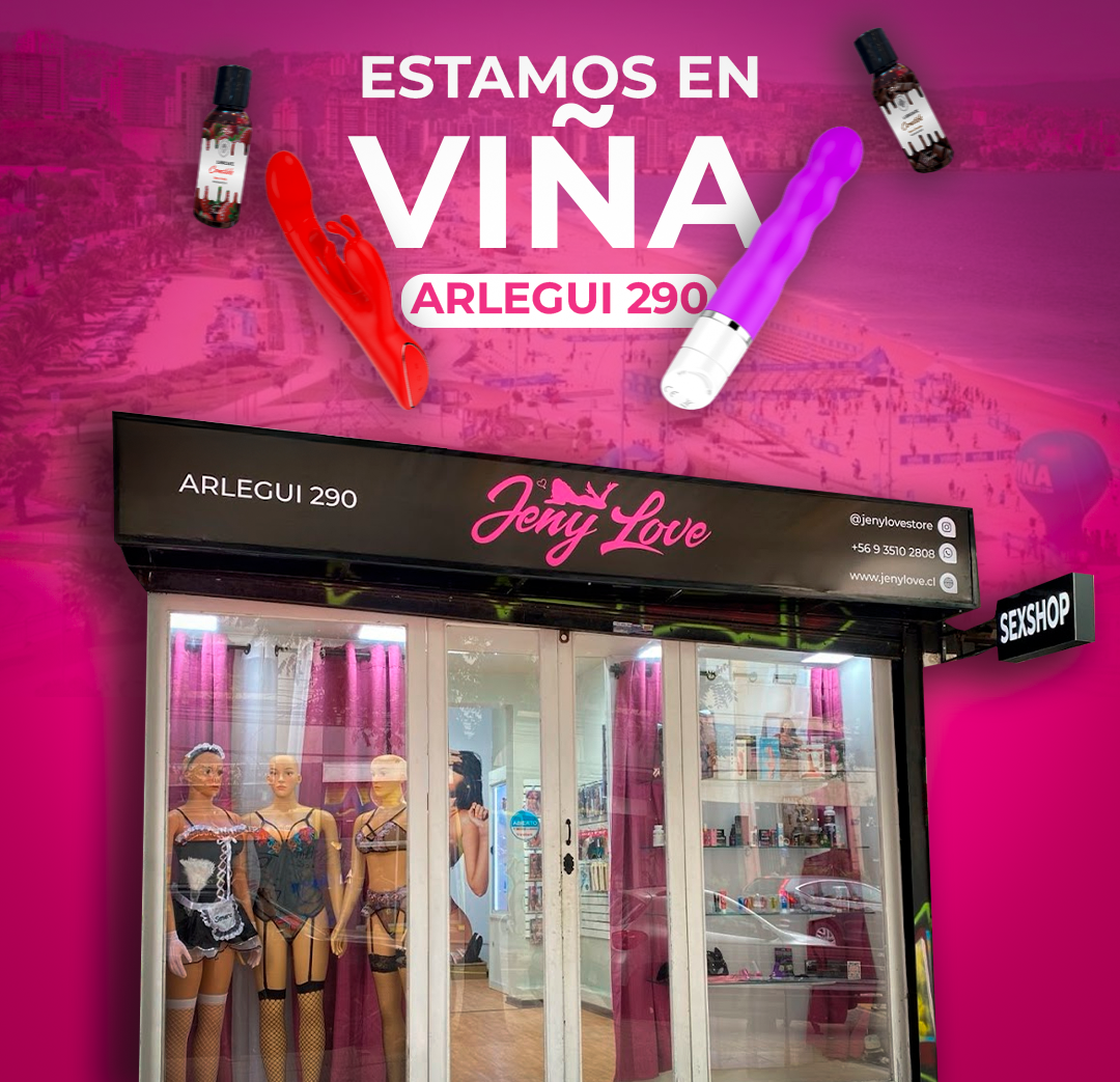 banner-jenylove-vina-arlegui-mobile Banner de JenyLove anunciando nueva tienda en Viña del Mar, con productos íntimos y dirección Arlegui 290.