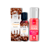 pack lubricante comestible sabor caramelo y lubricante íntimo efecto calor JenyLove