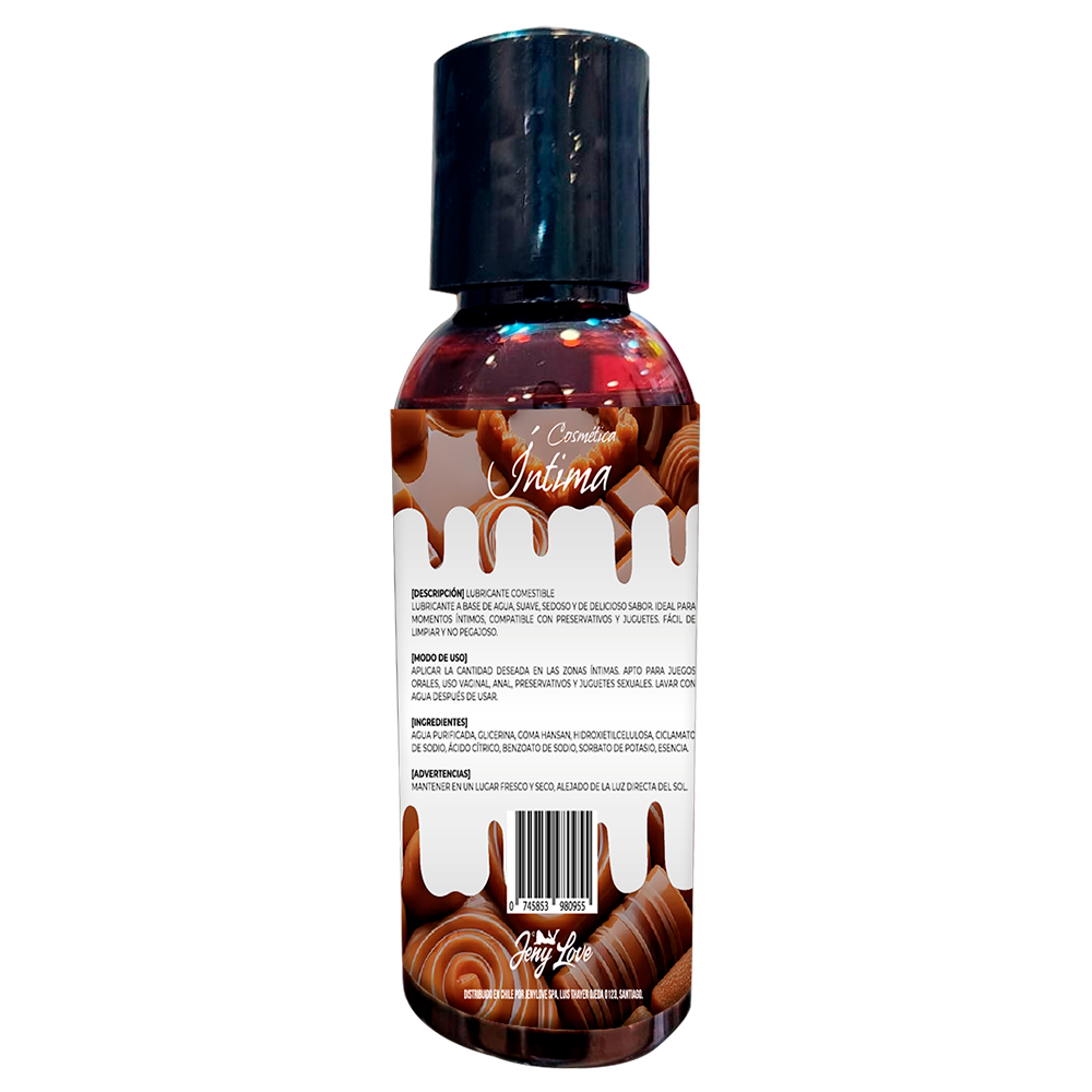 Lubricante Comestible Sabor a Caramelo 50 ml - JenyLove