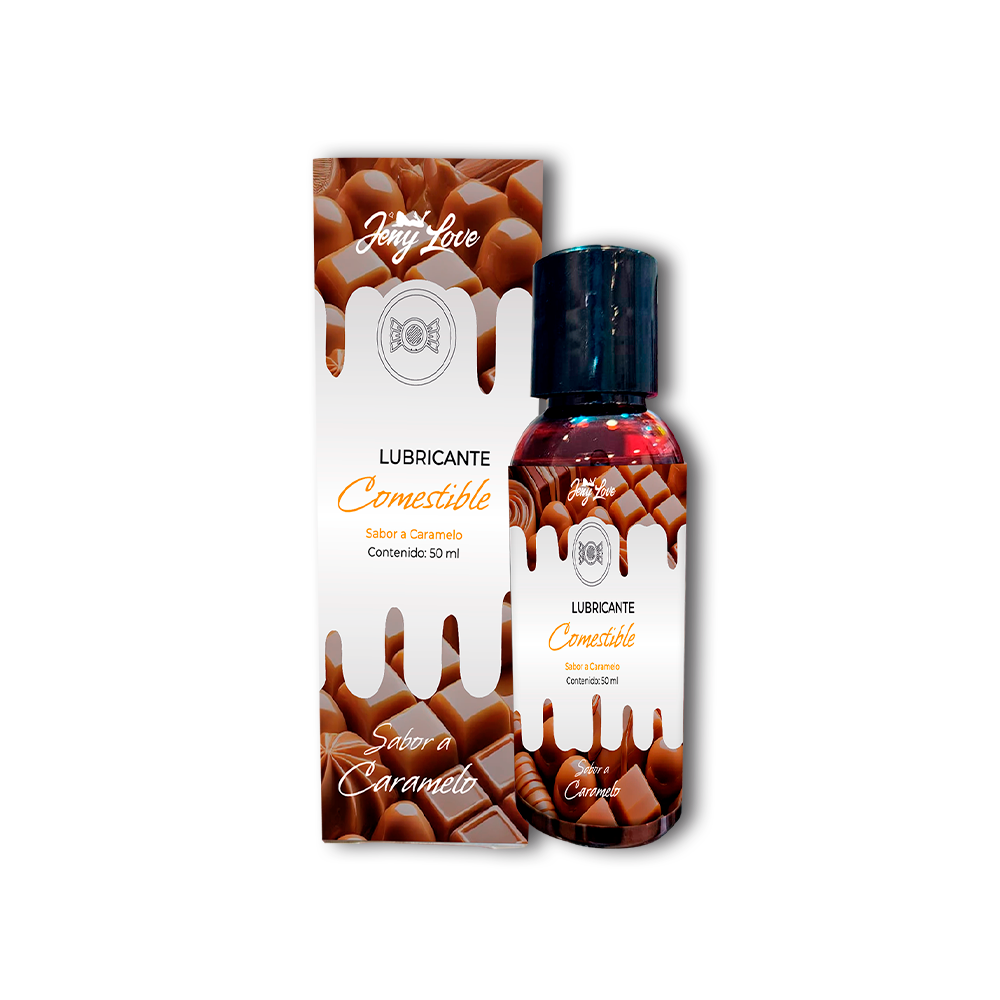 Lubricante comestible JenyLove sabor a caramelo 50ml