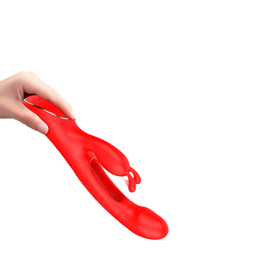 Vibrador Doble Estimulación Punto G y Clítoris Recargable