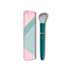 Vibrador discreto en forma de brocha de maquillaje color verde