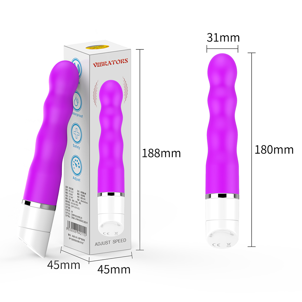 Vibrador Ondulado de 18cm