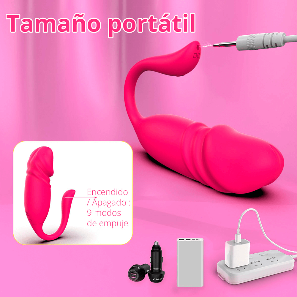 Vibrador Doble Con Control por App – 9 Modos De Empuje
