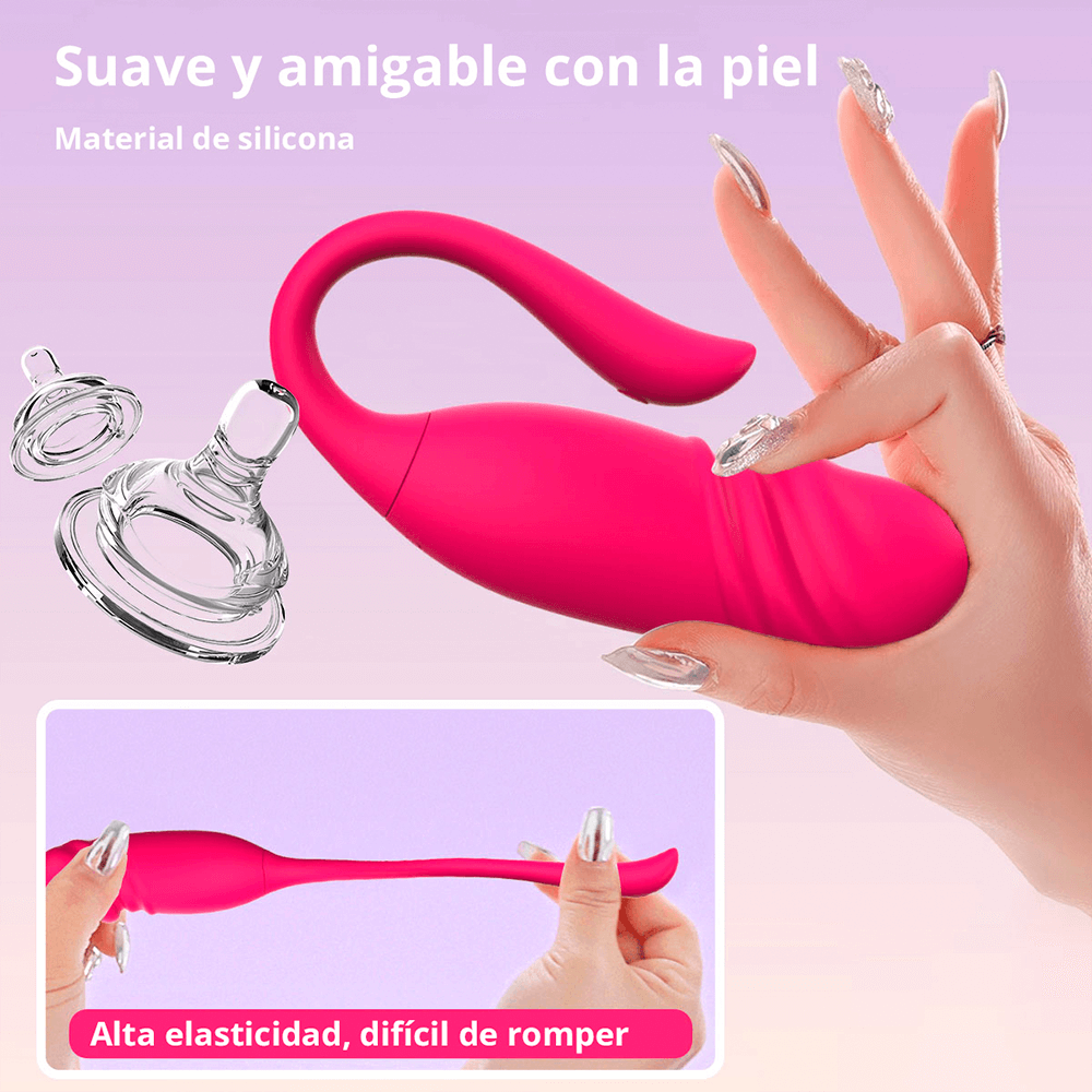 Vibrador Doble Con Control por App – 9 Modos De Empuje