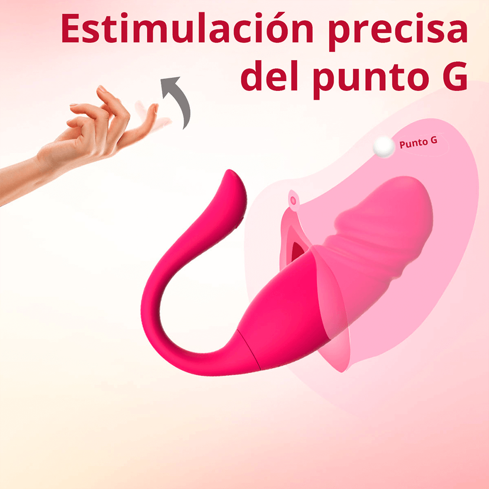 Vibrador Doble Con Control por App – 9 Modos De Empuje