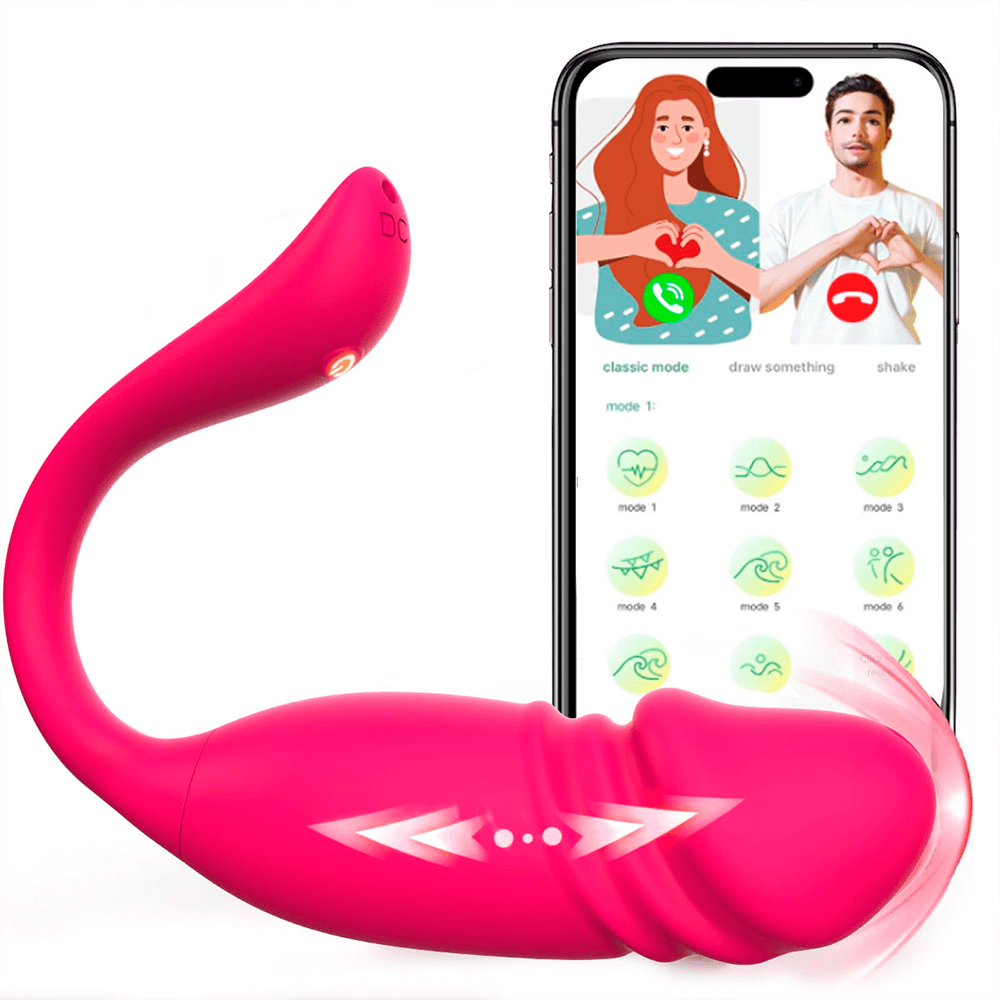 Vibrador Doble Con Control por App – 9 Modos De Empuje