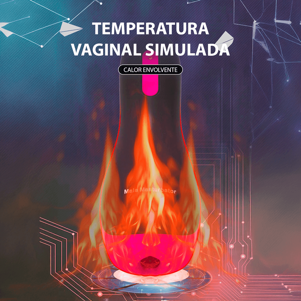Masturbador Masculino con Vibración JL 10