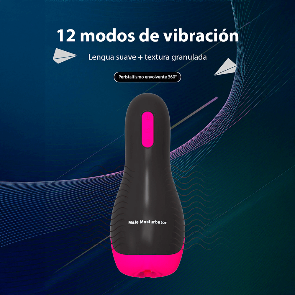 Masturbador Masculino con Vibración JL 11