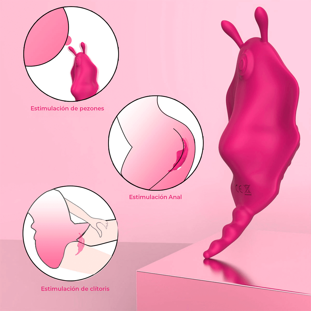 Vibrador Tipo Calzón con Control por App