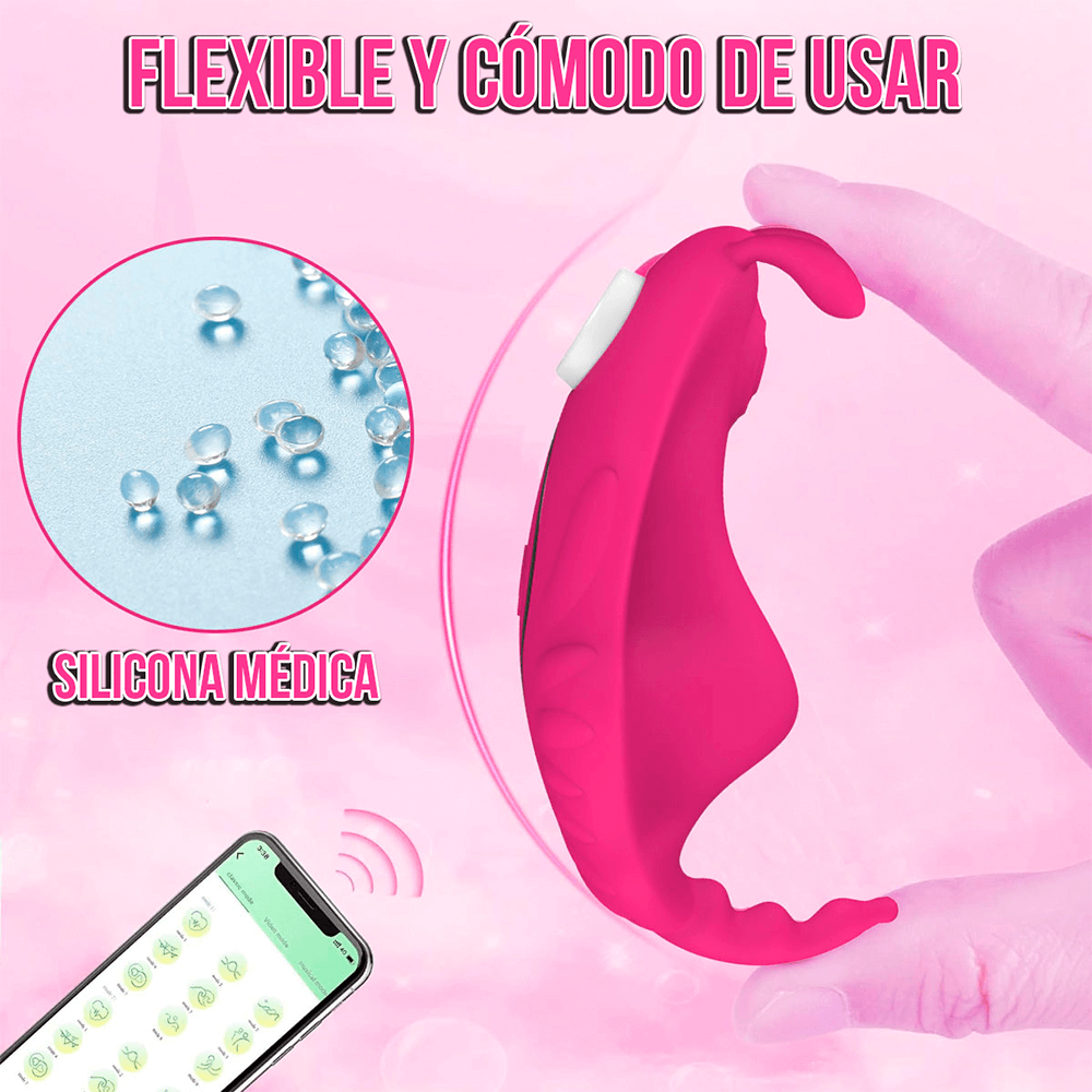 Vibrador Tipo Calzón con Control por App