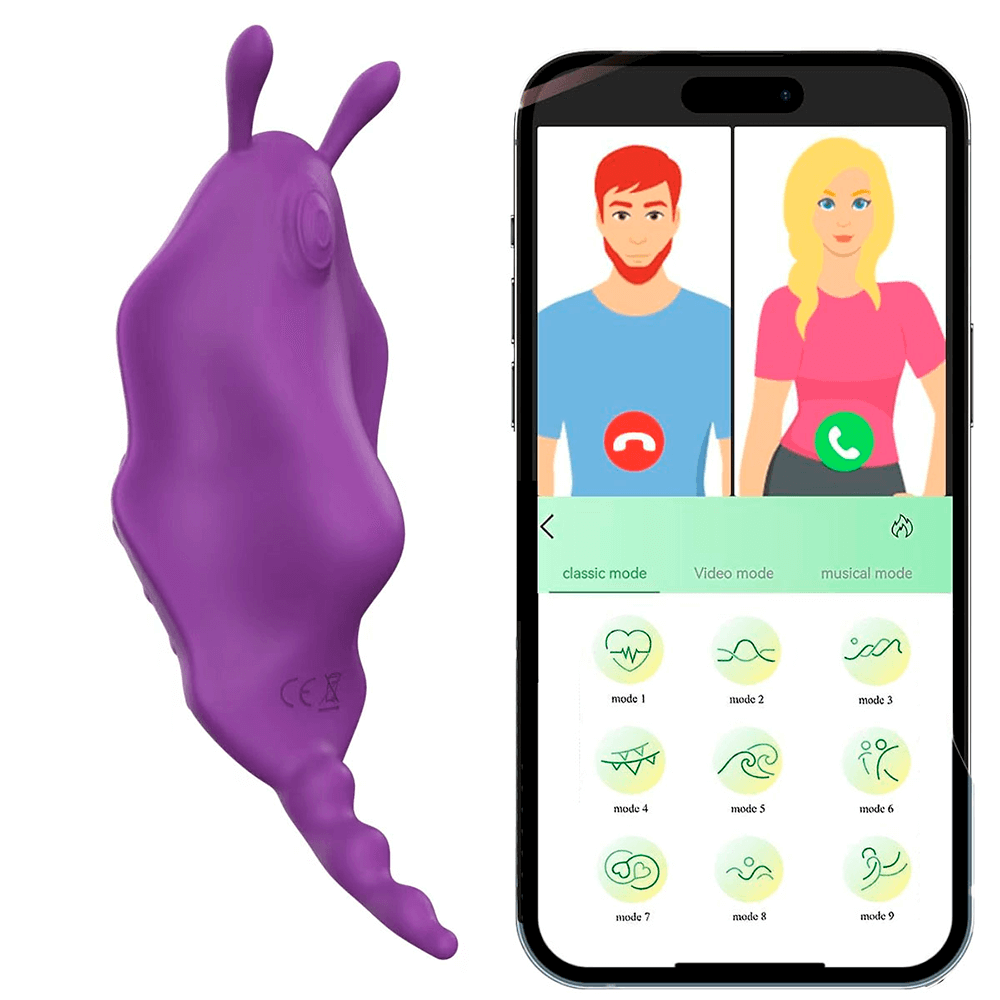 Vibrador Tipo Calzón con Control por App