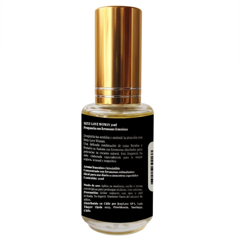 Sexy Love Woman – Fragancia con Feromonas Femeninas 30ml