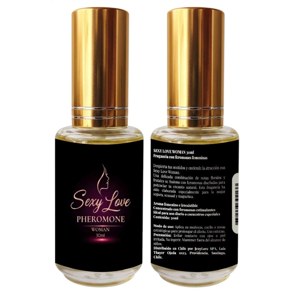 Sexy Love Woman – Fragancia con Feromonas Femeninas 30ml