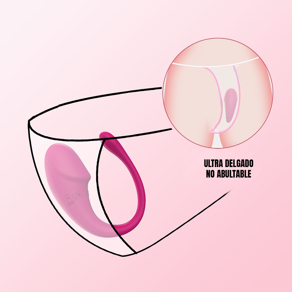 Vibrador Inalámbrico con APP – 9 Modos de Vibración