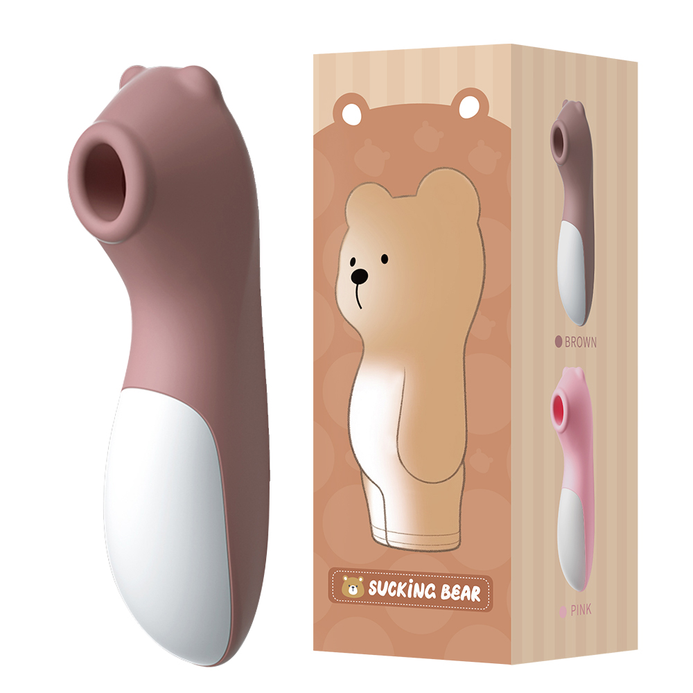 Vibrador de Succión de Clítoris con Forma de Osito