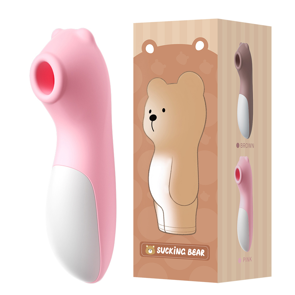 Vibrador de Succión de Clítoris con Forma de Osito