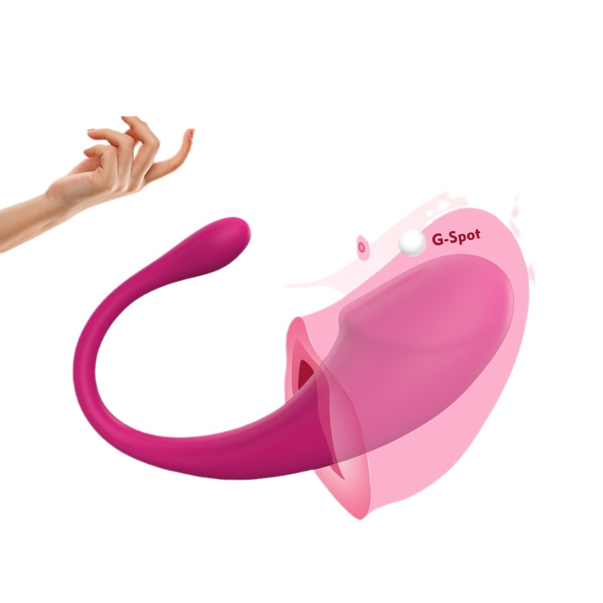 Vibrador Inalámbrico con APP – 9 Modos de Vibración