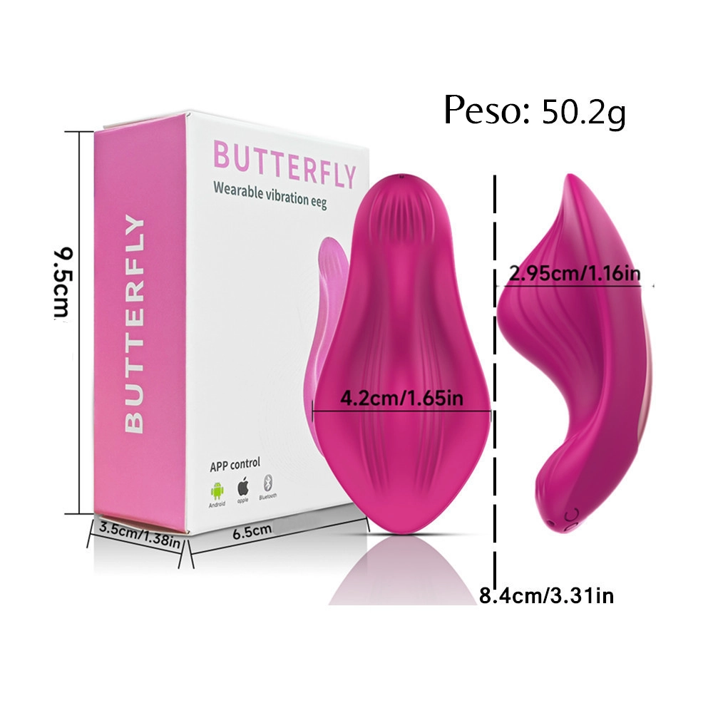 Vibrador Femenino Recargable USB 9 Modos Impermeable