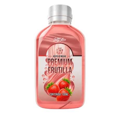Aceite de Masajes Íntimo Premium Aroma a Frutilla 130 ml – JenyLove