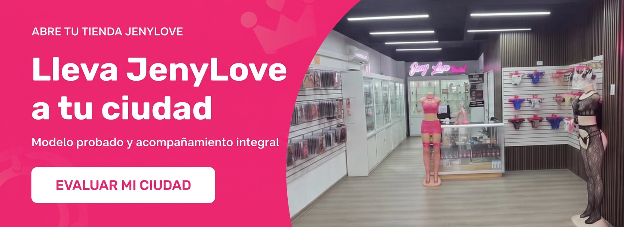 Franquicia JenyLove: inversión desde UF 1.600 más IVA