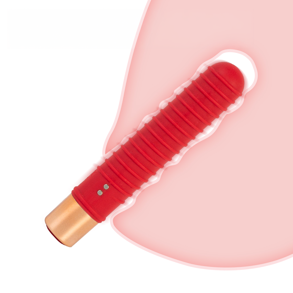 Vibrador Punto G con Textura Recargable