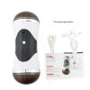 Masturbador Masculino Doble Entrada con Vibración y Sonido