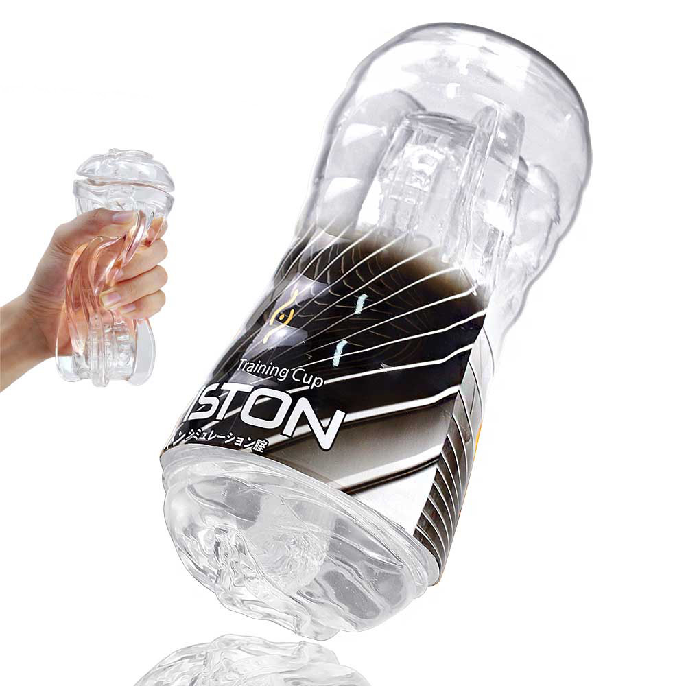 Masturbador Masculino Piston Training Cup Transparente