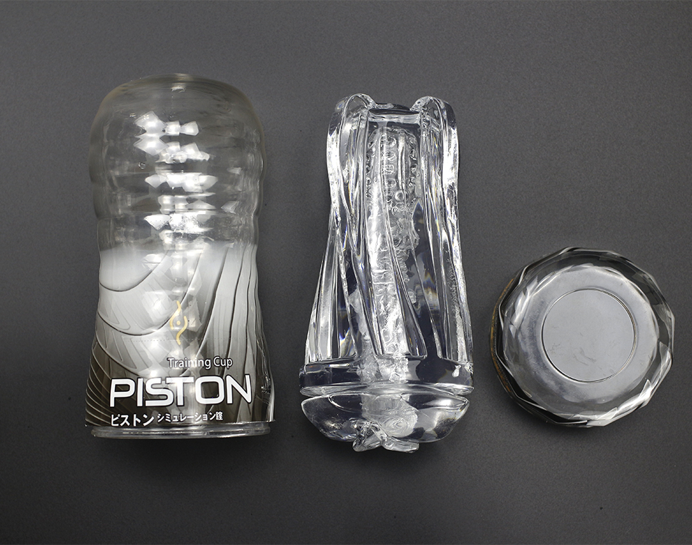 Masturbador Masculino Piston Training Cup Transparente