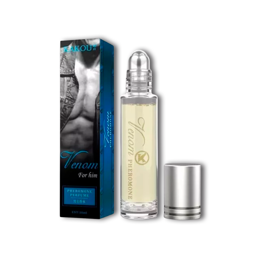 Perfume de Feromonas Venom Roll-On 10 ml – Hombre y Mujer